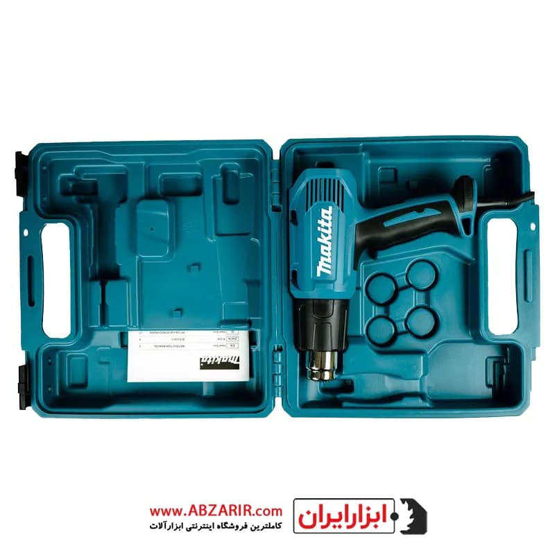 سشوار صنعتی 1800 وات ماکیتا مدل HG6030K — تصویر ۵