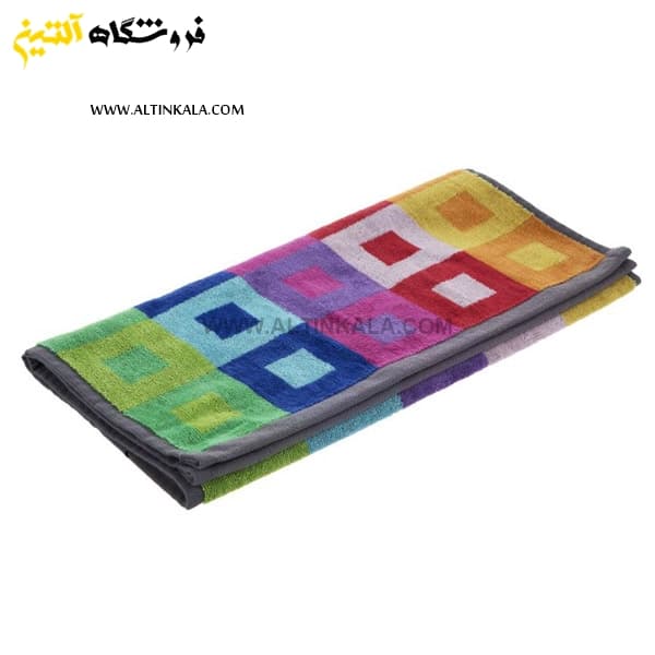 حوله دستی برق لامع طرح پیکاسو 90×50 — تصویر ۴
