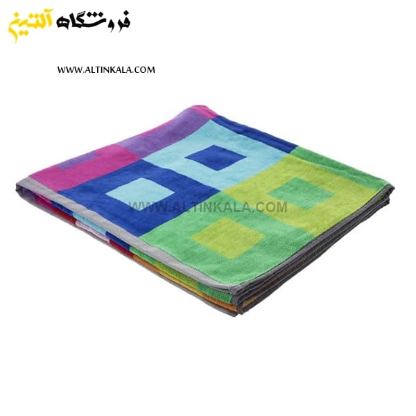 حوله دستی برق لامع طرح پیکاسو 90×50