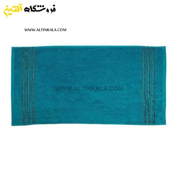 حوله دستی برق لامع مدل لوگانو بنتونی 40×80 — تصویر ۴