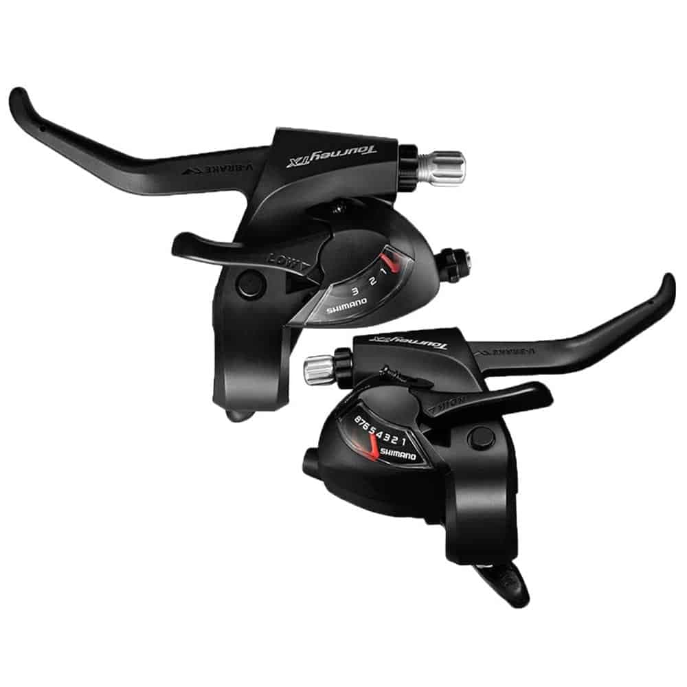 دسته دنده کتی ترمز 3×8 سرعته شیمانو SHIMANO ST-TX800 — تصویر ۲