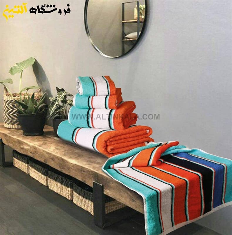 حوله دستی برق لامع مدل البرز 40×80