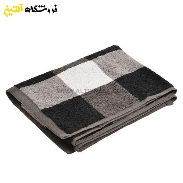 حوله دستی برق لامع مدل بنین طوسی 40×80