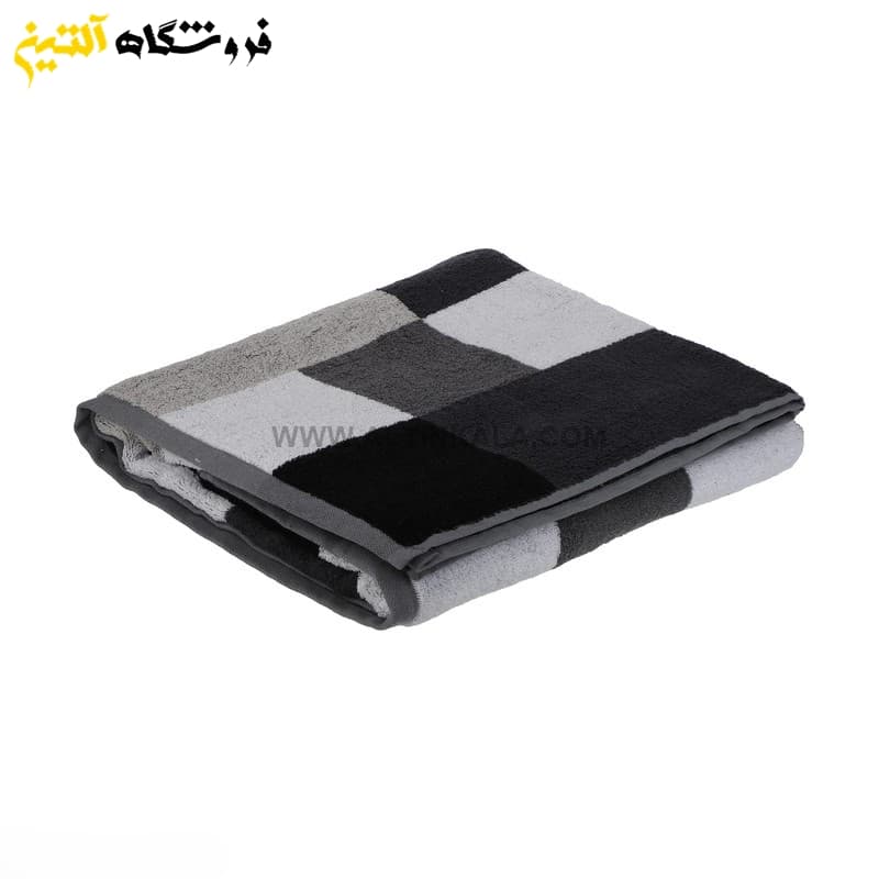 حوله دستی برق لامع مدل کاترین طوسی 40×80