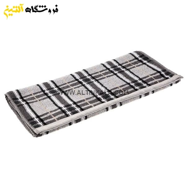 حوله دستی برق لامع مدل مدرن طوسی 40×80