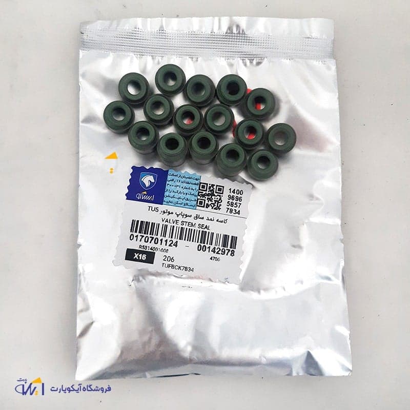 کاسه نمد ساق سوپاپ پژو 206 تیپ 5 ویژن ، شرکتی ایساکو