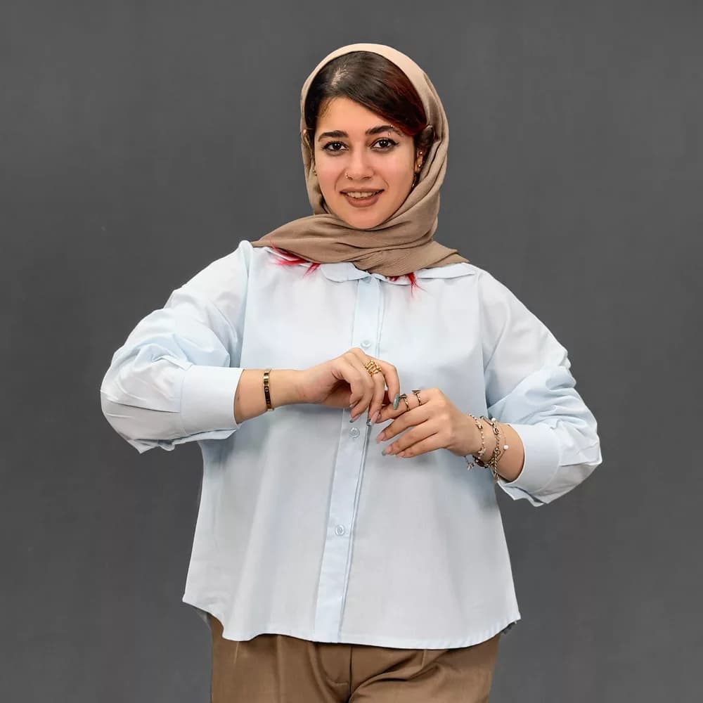 شومیز دخترانه کد 30240 — تصویر ۶
