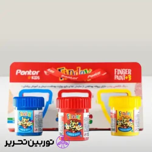 رنگ انگشتی 3 رنگ findex FP-105 — تصویر ۳