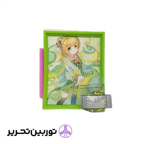 نقاشی الماسی قاب دار-سبز