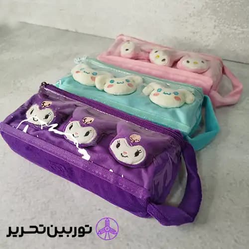 جامدادی پارچه ای پالرمو طرح کرومی Kuromi — تصویر ۵