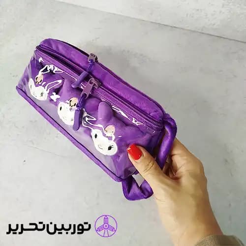 جامدادی پارچه ای پالرمو طرح کرومی Kuromi — تصویر ۴