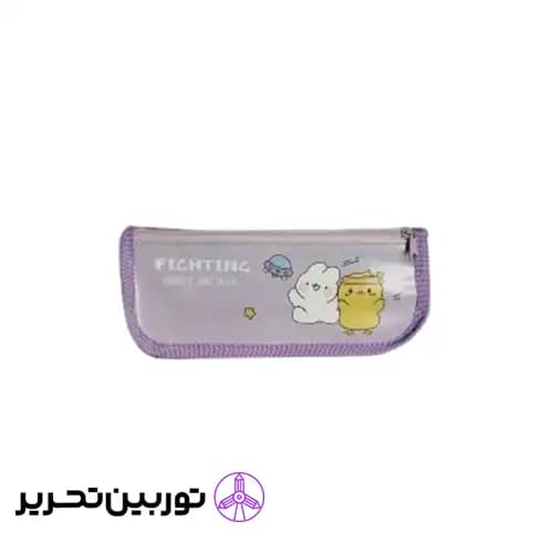 جامدادی دوزیپ خرگوش – بنفش