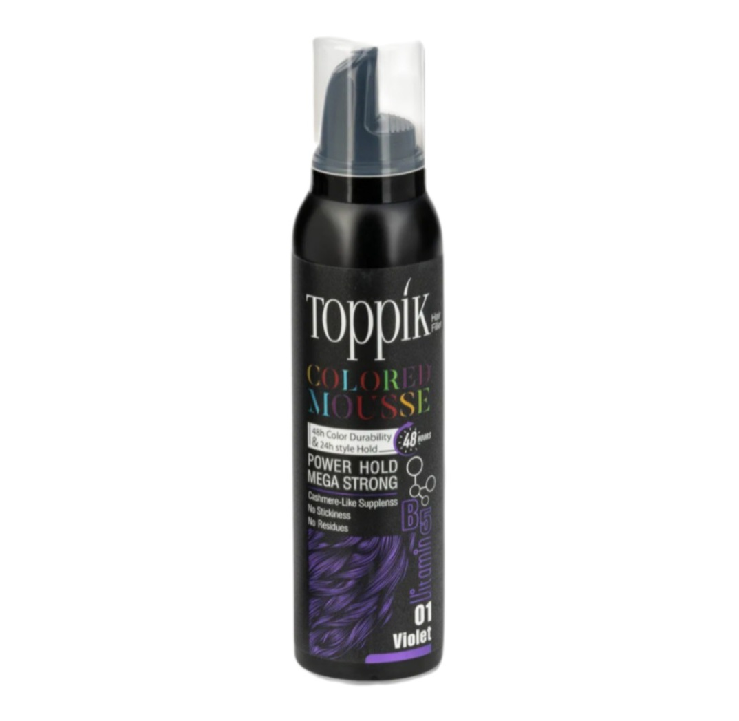 موس مو رنگی فانتزی تاپیک 125ml — تصویر ۶