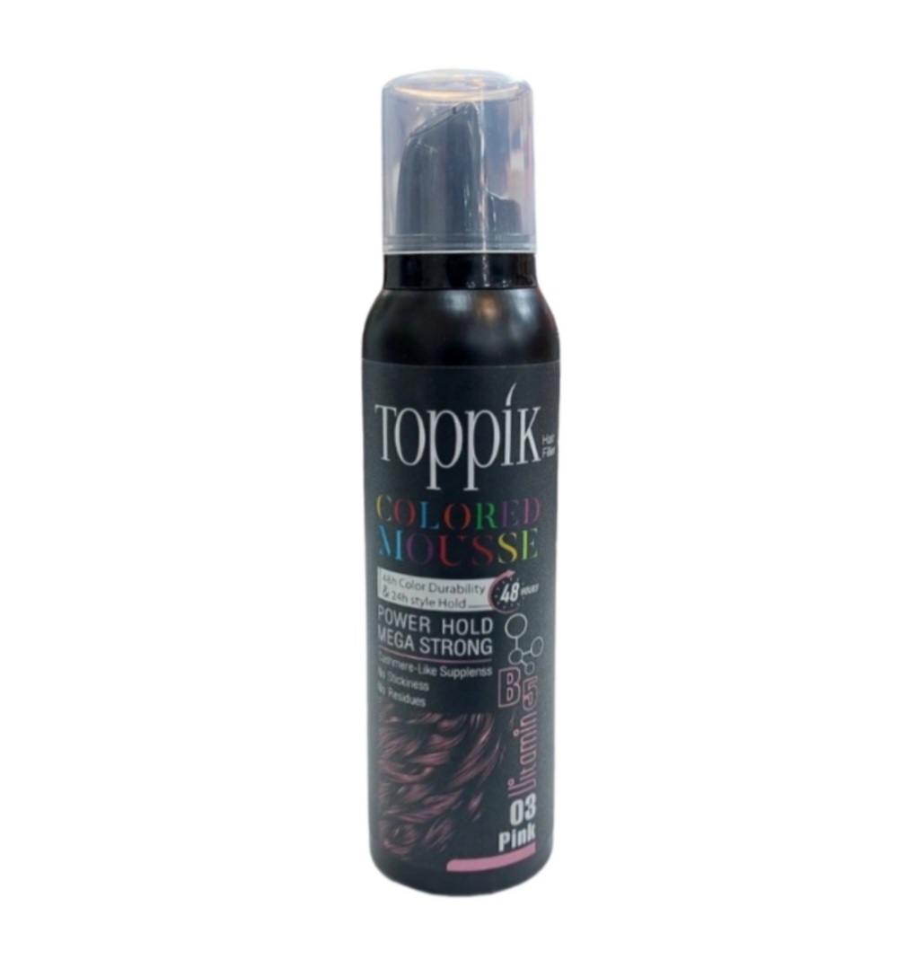 موس مو رنگی فانتزی تاپیک 125ml — تصویر ۳