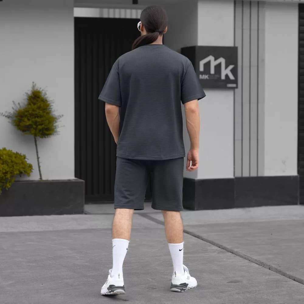 ست تیشرت و شلوارک مردانه کد 30163 — تصویر ۷
