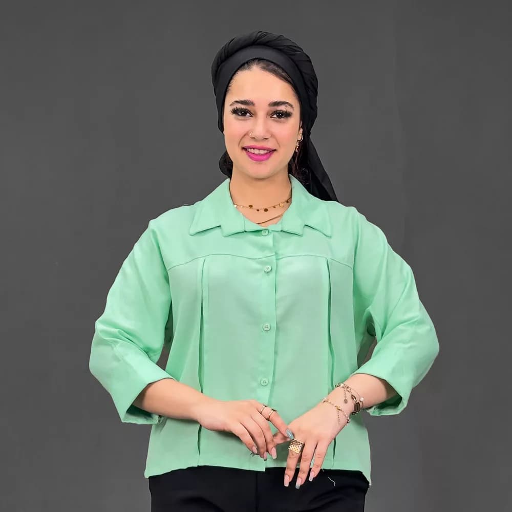 شومیز دخترانه کد 30085 — تصویر ۴