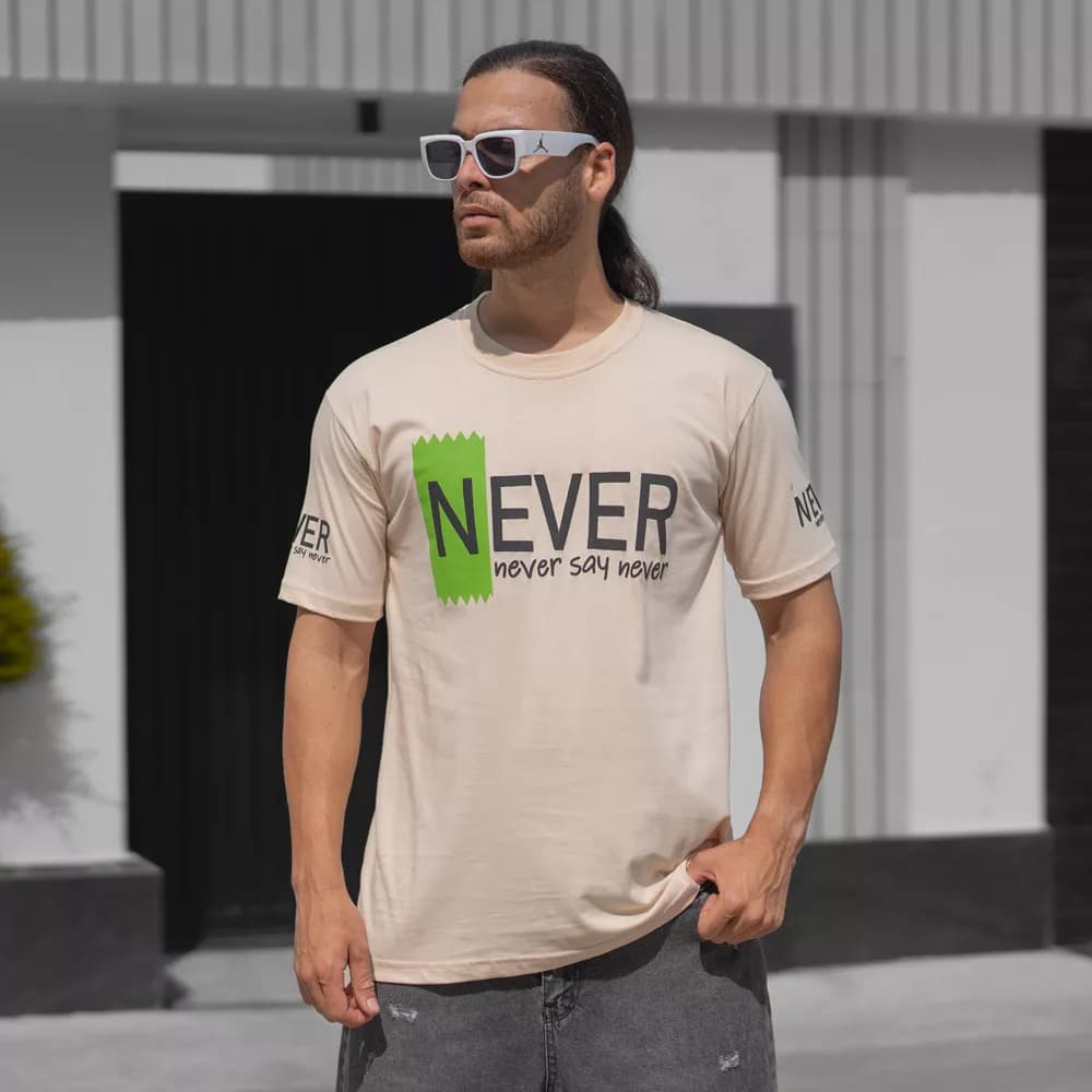 تیشرت مردانه NEVER کد 30149 — تصویر ۳