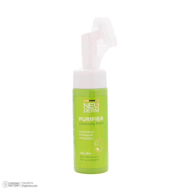 فوم شستشوی صورت نئودرم مدل Purifier مناسب برای پوست چرب حجم 150 میلیلیتر — تصویر ۷