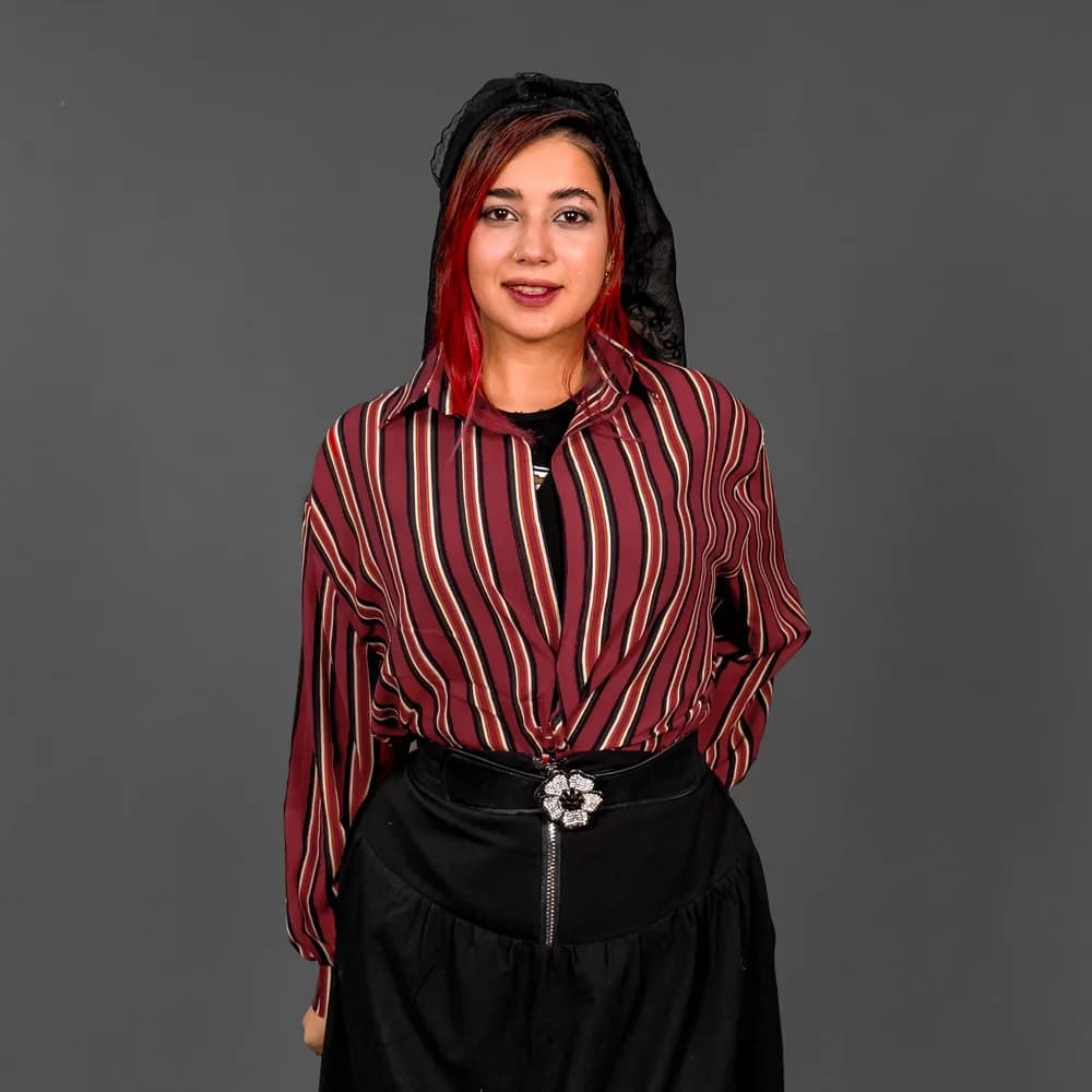 شومیز دخترانه گره ای کد 29756 — تصویر ۵