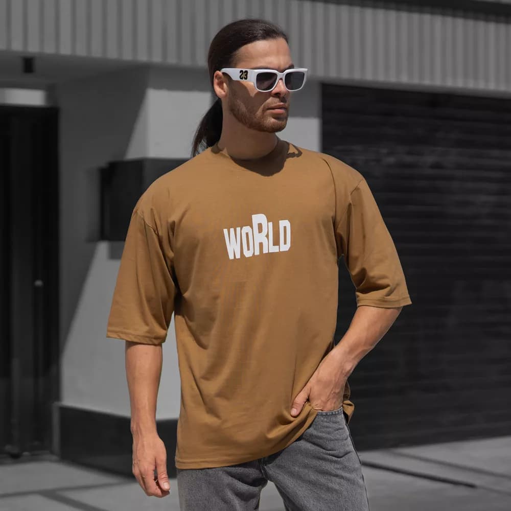 تیشرت مردانه WORLD کد 30133 — تصویر ۵