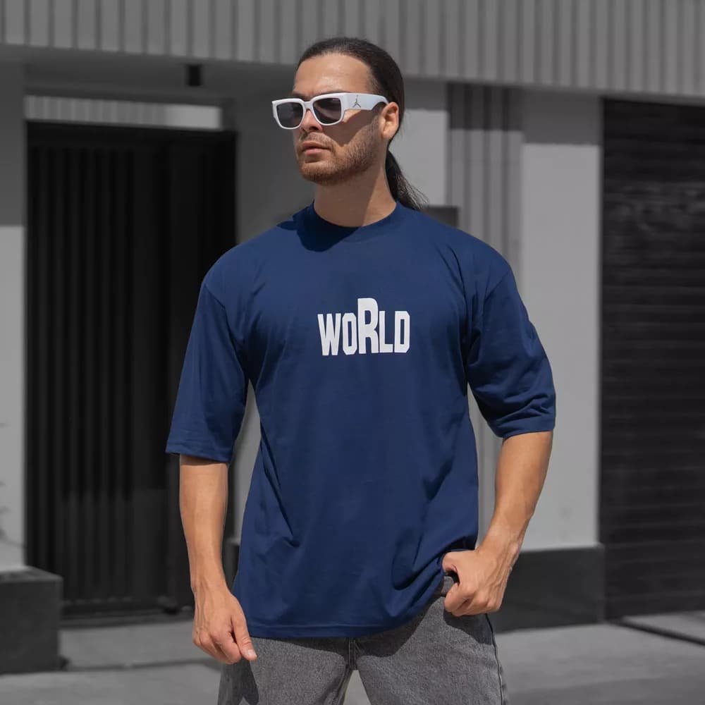 تیشرت مردانه WORLD کد 30133