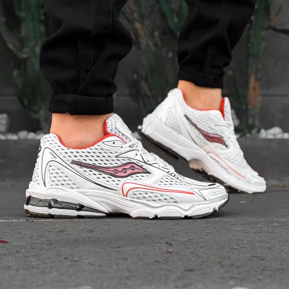 کتانی مردانه saucony سفید کد 29831 — تصویر ۲