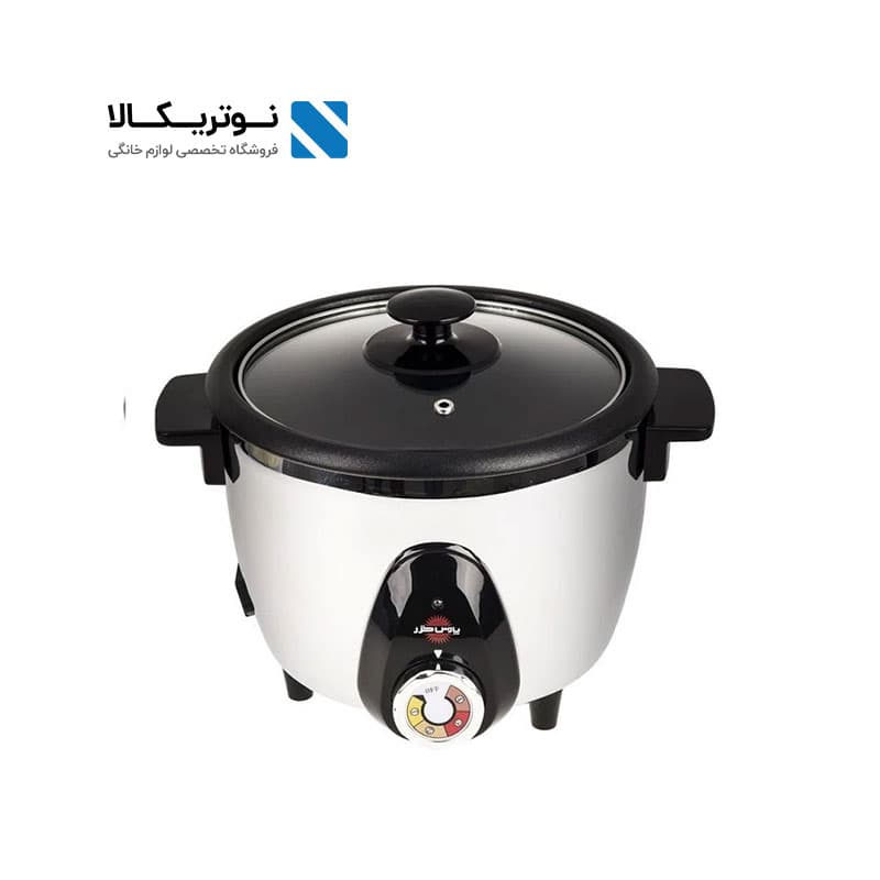 پلوپز پارس خزر مدل TS-101 رنگ استیل ظرفیت 1 لیتری