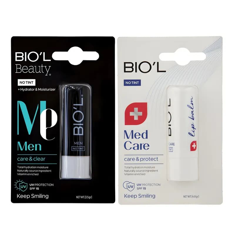 بالم لب بیول مدل Care And Protect – Men Care مجموعه دو عددی — تصویر ۲