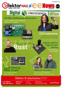 مجله Elektor؛ نوامبر 2024