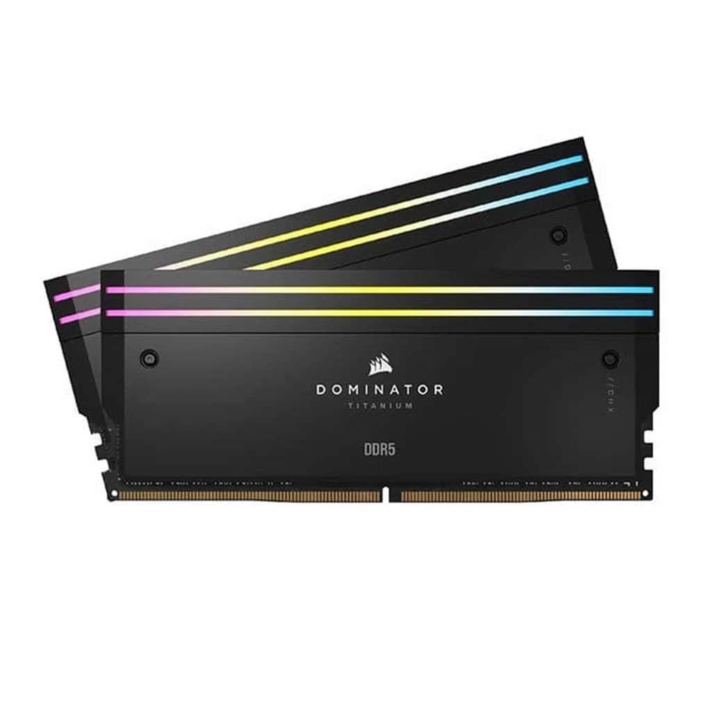 رم کورسیر دو کاناله Dominator Titanium RGB 32GB Dual 7200MHz CL34(XMP)