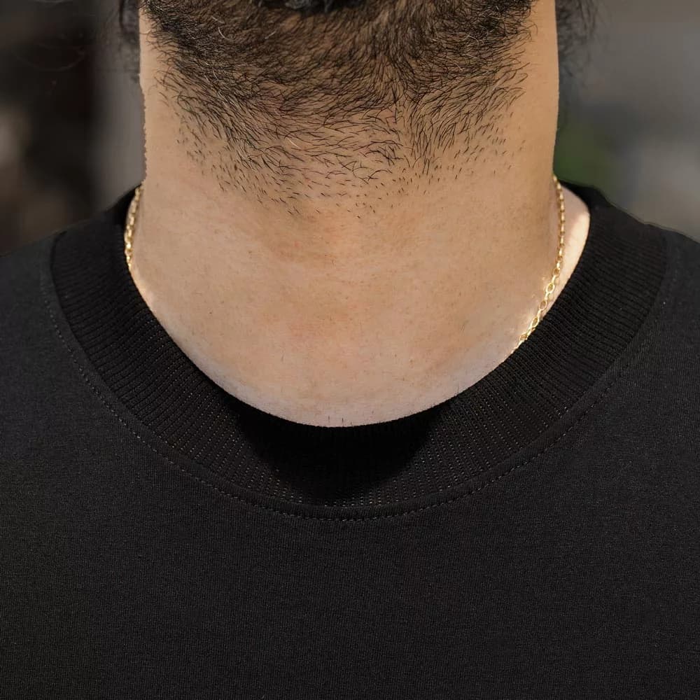 تیشرت مردانه نورس فیس مشکی کد 29890 — تصویر ۳