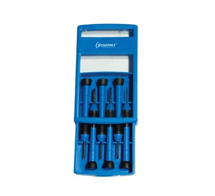 پیچ گوشتی ساعتی دوسوچهارسو6عددی استارمکس