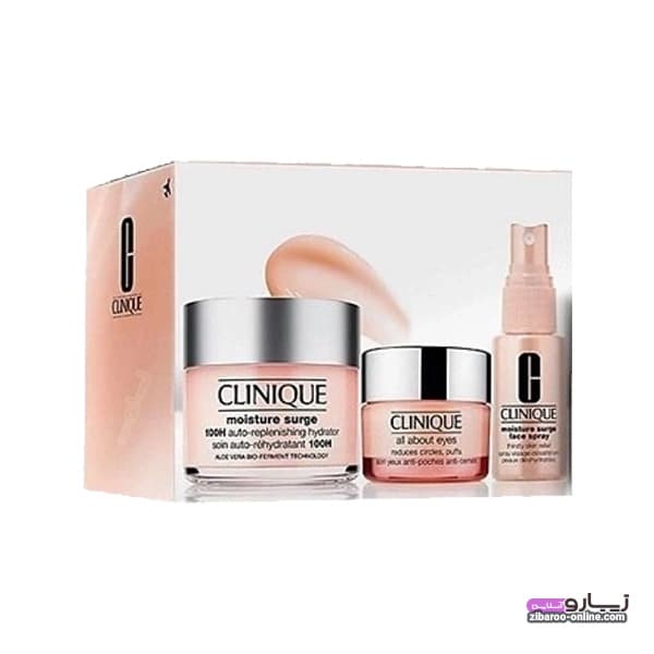 ست آبرسان کلینیک CLINIQUE MOISTURE SURGE TRAVEL EXCLUSIVE اصل — تصویر ۵