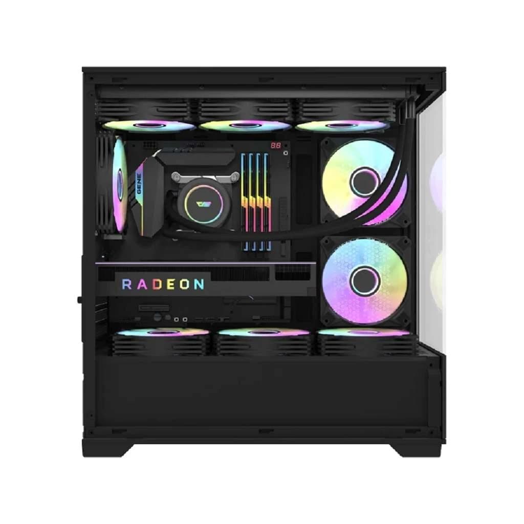 کیس گیمینگ میان رده a620- 7500F- 32GB DDR5- 1TB m.2- 4060Ti کد G008 — تصویر ۲