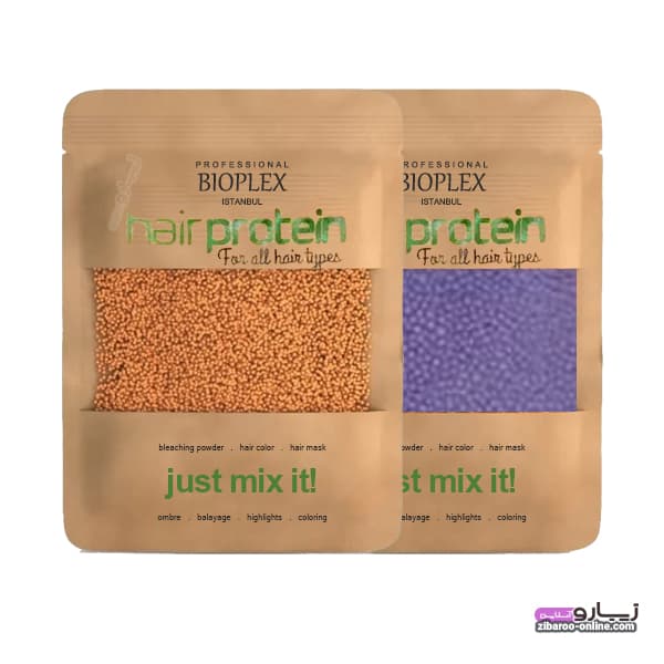 پودر ماسک پروتئین مو بیوپلکس BIOPLEX HAIR PROTEIN حجم100gr اصل