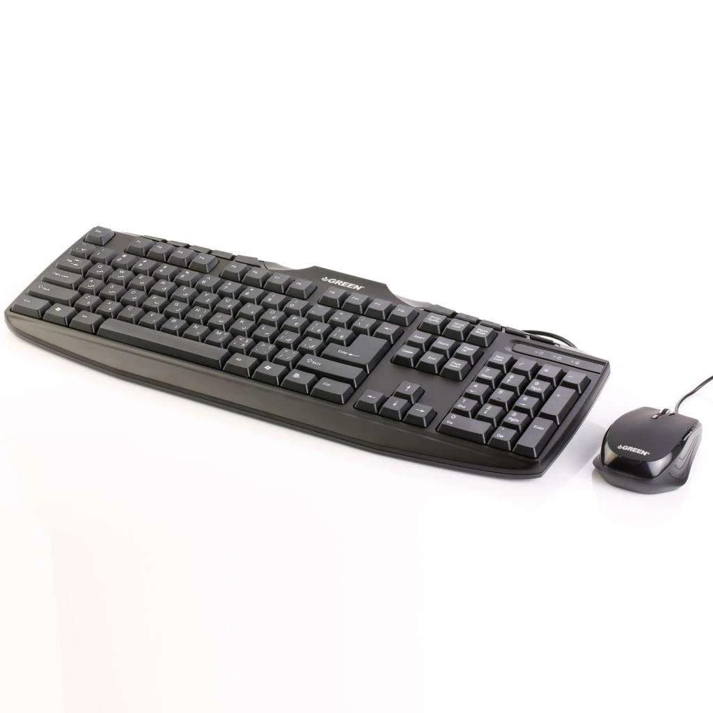 موس و کیبورد سیمی گرین مدل GKM305
