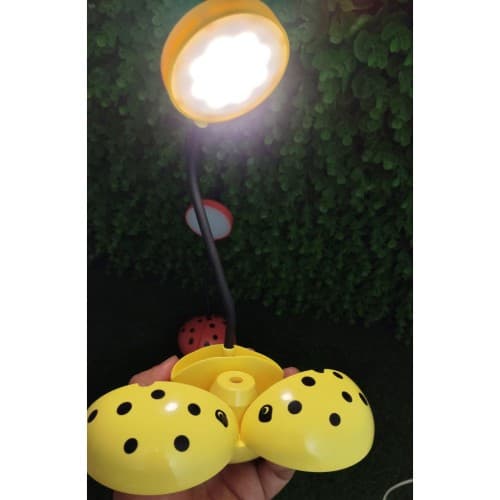 چراغ مطالعه شارژی تراش دار کفشدوزکی — تصویر ۵