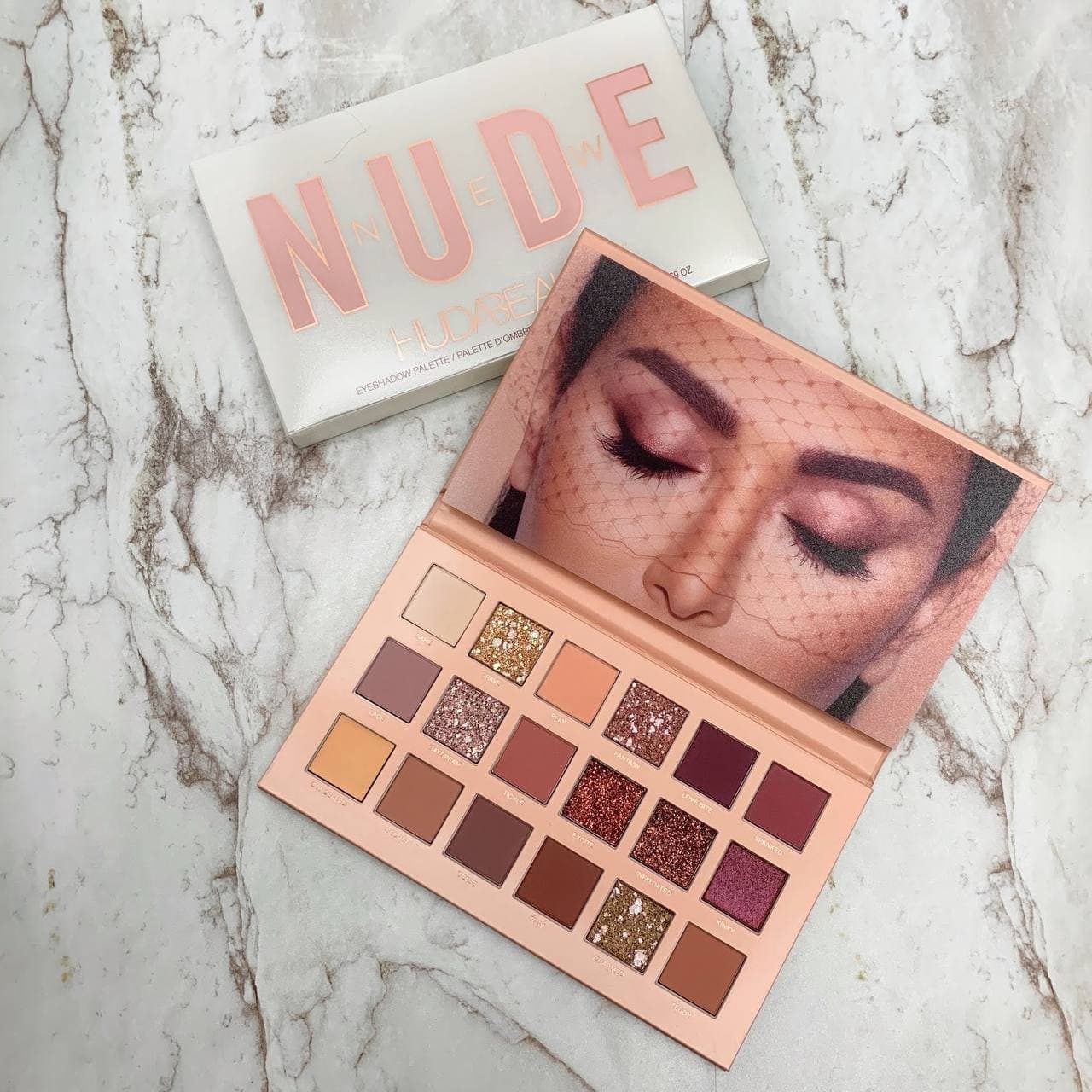 پلت سایه نود هدی بیوتی Huda Beauty New Nude — تصویر ۷
