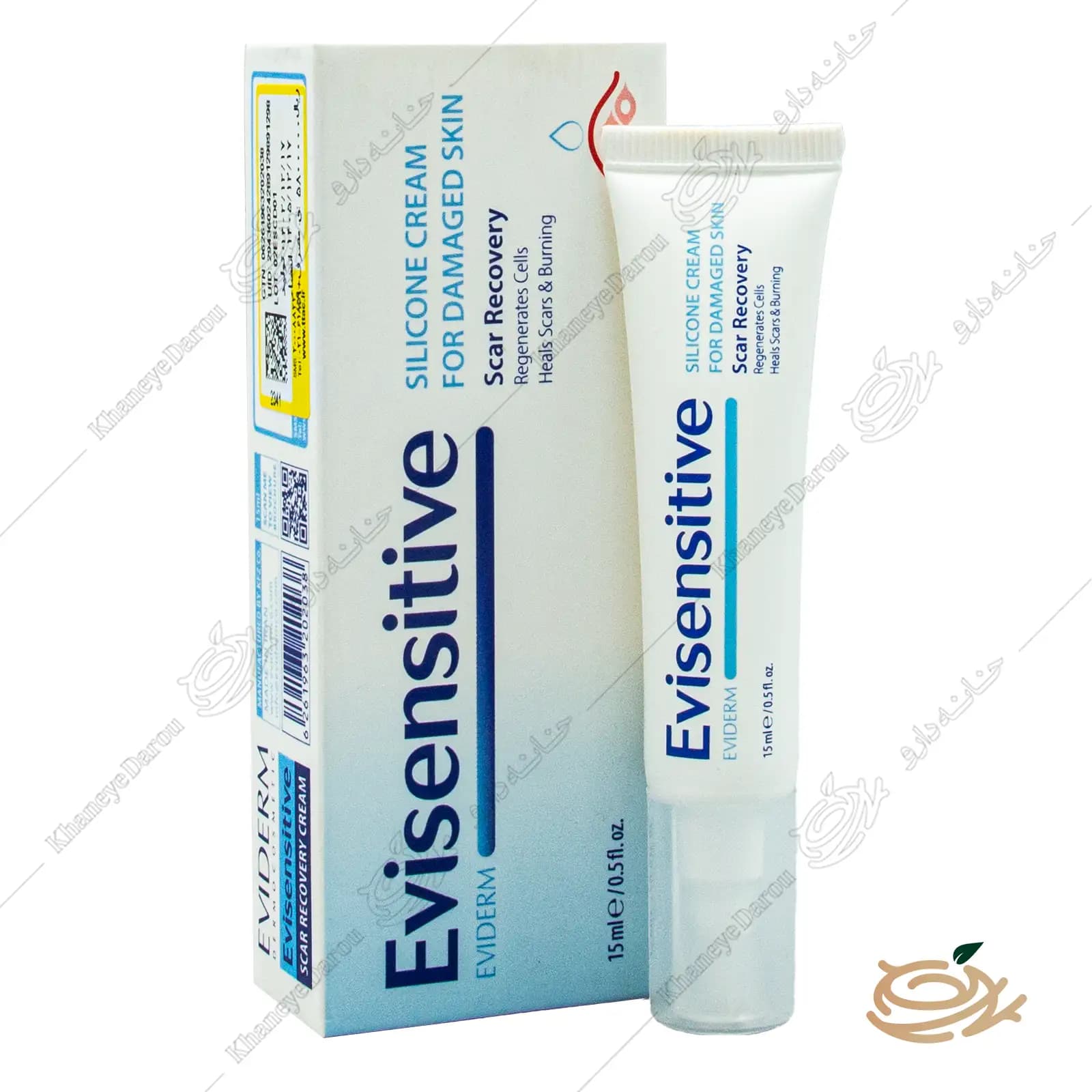 کرم سیلیکونی ترمیم اسکار اوی سنستیو اویدرم — تصویر ۳