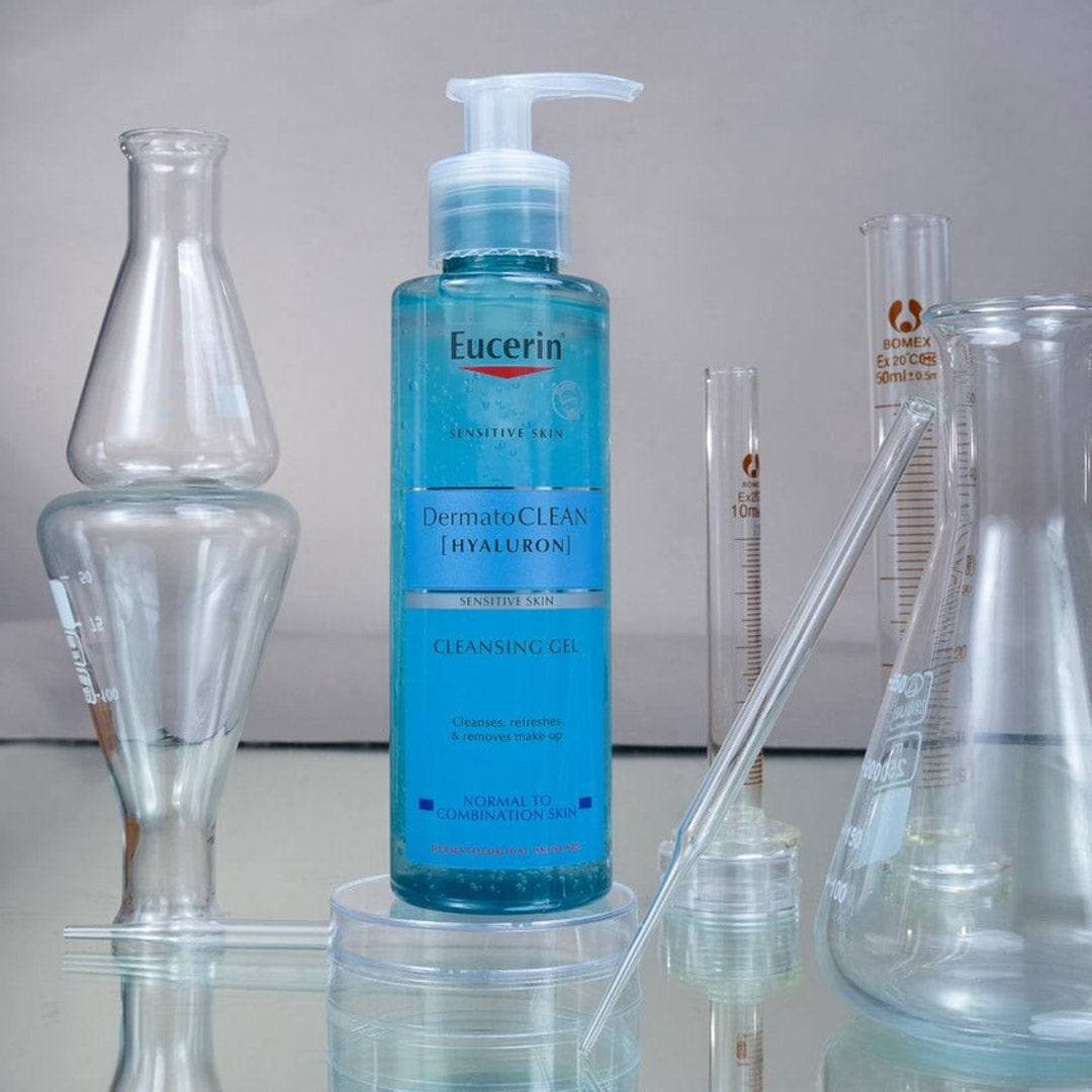 ژل شستشوی صورت هیالورونیک اوسرین Eucerin — تصویر ۳