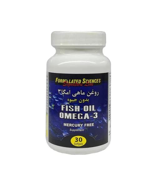 سافت ژل روغن ماهی امگا 3 فرمولیتد ساینتز — تصویر ۳