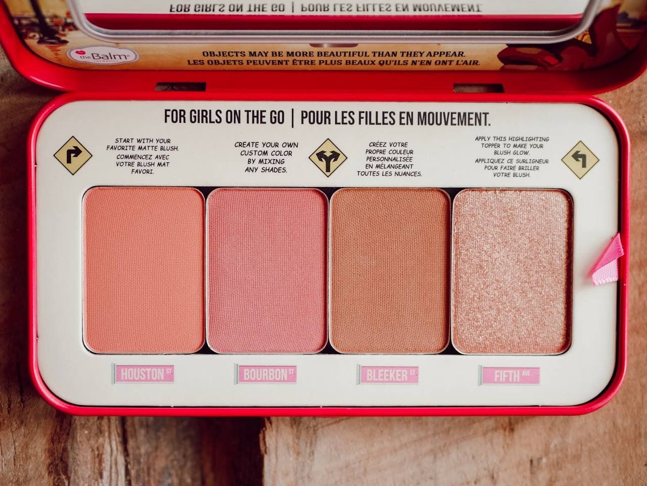 پلت رژگونه و هایلایتر گرل پودر دبالم The Balm — تصویر ۶