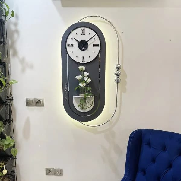ساعت دیواری مدرن مدل روژینا