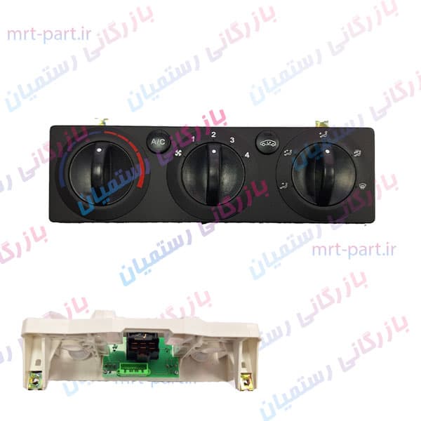 پنل بخاری پژو روتاری دو سوکت پهن کد 03