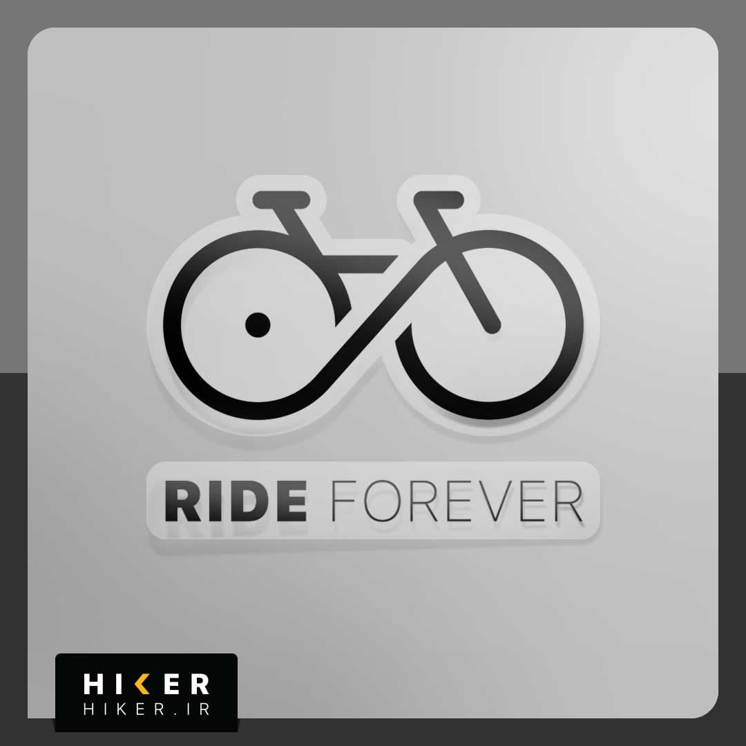 استیکر شفاف ۰۲۰۲ (ride forever)