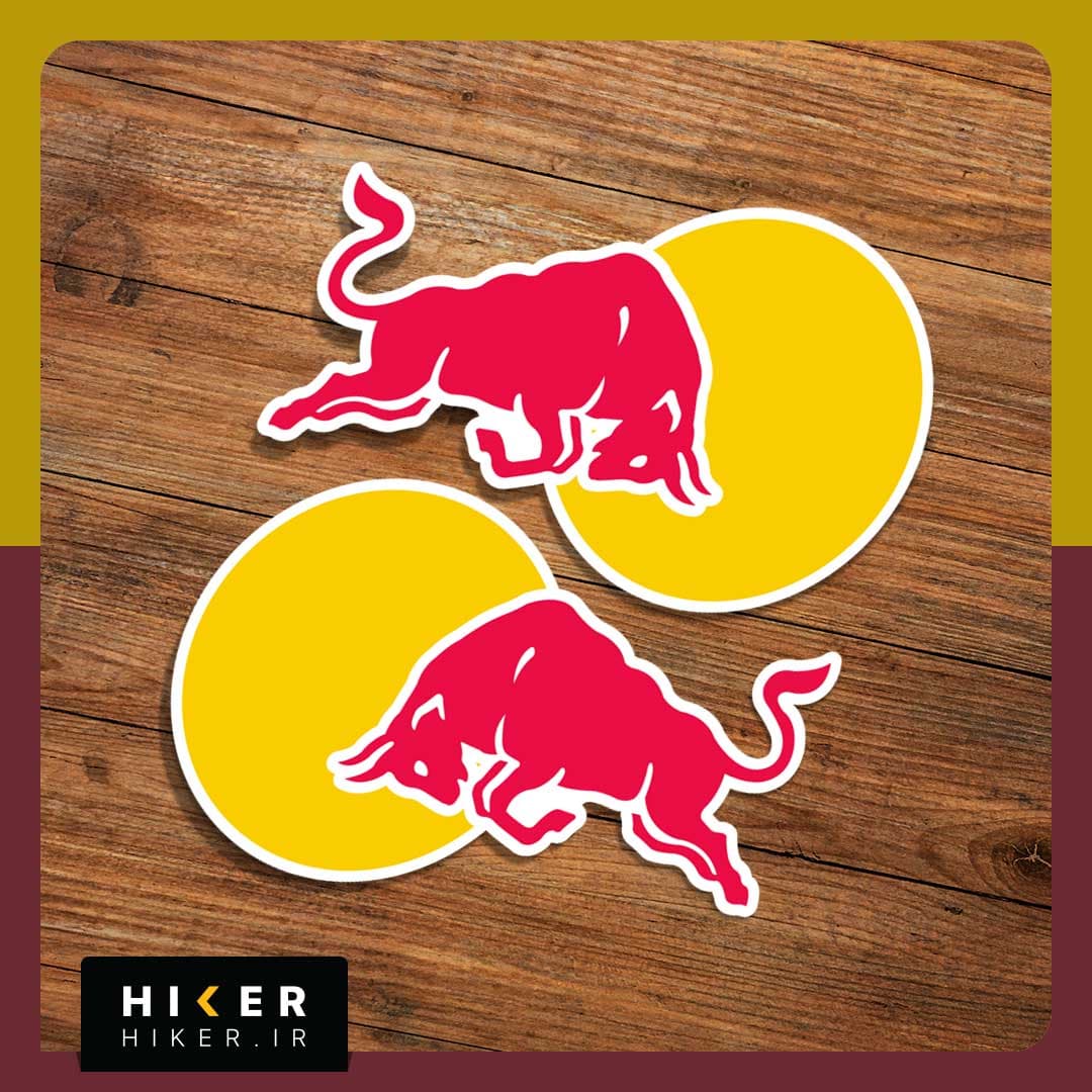 استیکر ۰۱۸۵ (Red Bull) — تصویر ۴