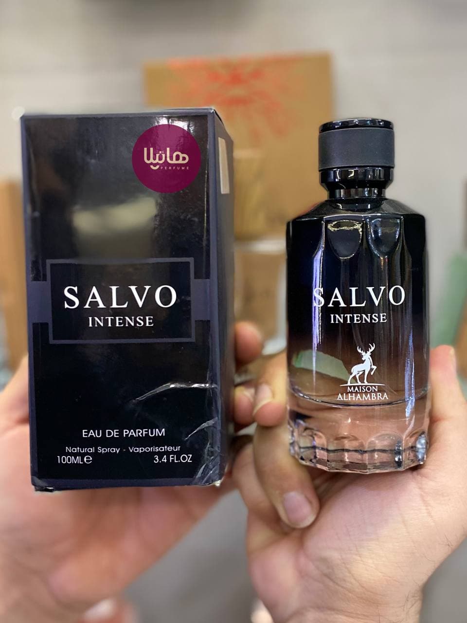 عطر و ادکلن الحمبرا سالوو اینتنس (ساواج پرفیوم) — تصویر ۳