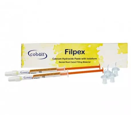 خمیر کلسیم هیدروکساید دارای یدوفرم کبالت COBALT Filpex — تصویر ۲