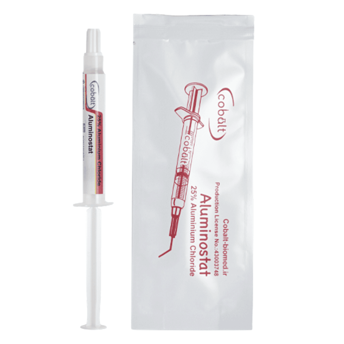 ژل بند آورنده خون کبالت Cobalt Aluminostat
