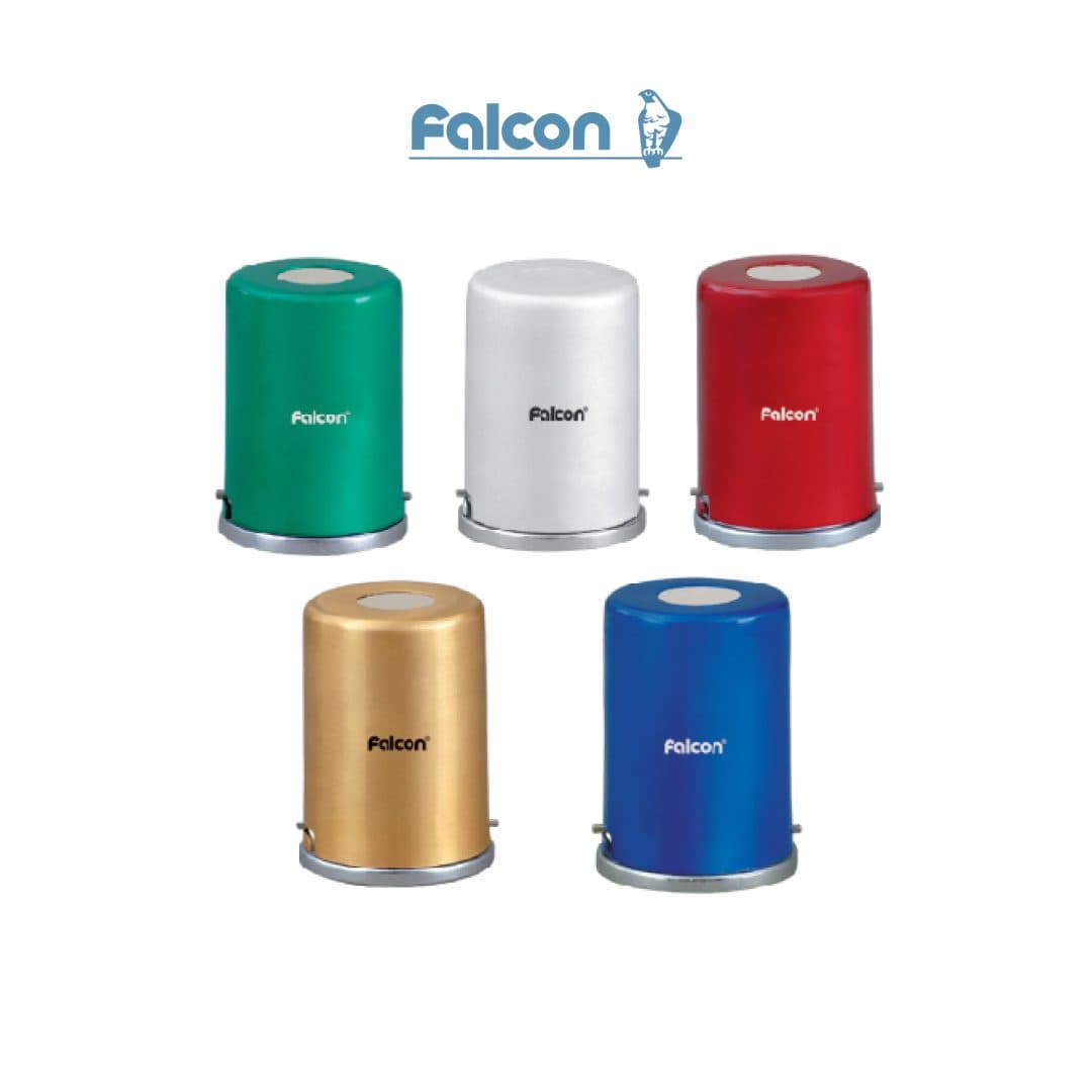 جای پنبه فنردار آلومینیومی رنگی فالکن Falcon